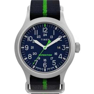 Immagine di Timex Orologio Analogico al Quarzo Uomo con Cinturino in Tessuto TW2V23000