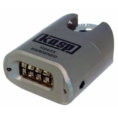Immagine di Kasp K11960XD Lucchetto a Combinazione, Grigio, closed shackle