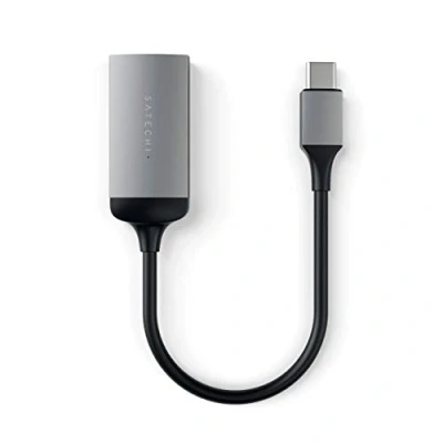 Immagine di Satechi Adattatore Tipo C In Alluminio HDMI 4K (60Hz) Per M2/M1 Macbook Pro/Air, iPad M2 Mac Mini, iMac M1 (Grigio Siderale)