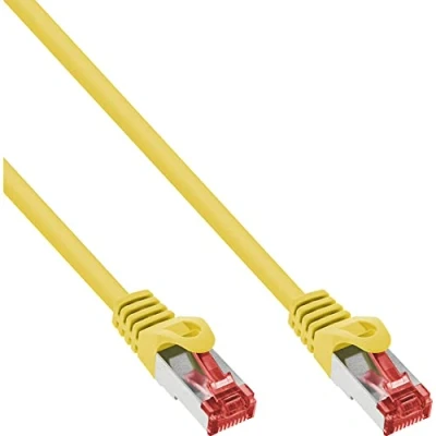 Immagine di InLine® 22210 Cavo Patch LAN, S/FTP, Cat.6, 250Mhz, 10 m, Giallo