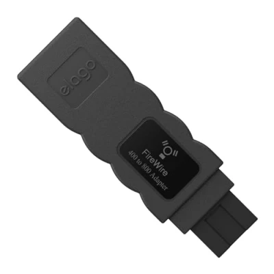 Immagine di elago EL FW Adap FBA Adattatore Firewire da 400 a 800 Compatibile con Apple Macbook Pro, Mac Mini, Imac e Tutti Gli Altri Computer
