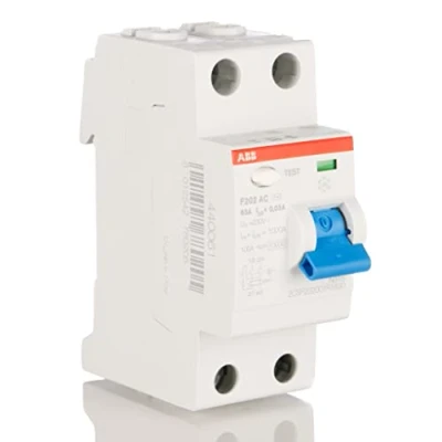 Immagine di ABB F202 AC 63A 30MA INTERR.DIFFERENZ. PURO 2P