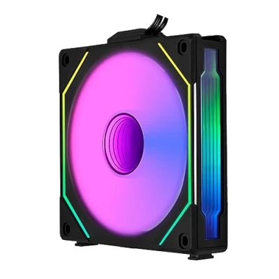 Immagine di Lian Li UNI FAN SL INF 120 ARGB Reverse Blade PWM Lüfter 120mm, schwarz Ventola per PC case Nero (L x A P) 122 25 mm