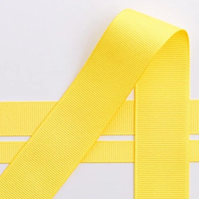 Immagine di Italian Options Nastro in grosgrain, rotolo da 38 mm x 10 m, giallo