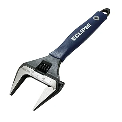 Immagine di Eclipse Professional Tools ADJW8WJ Chiave regolabile da 8&quot; con ganasce extra large 38 mm (1 ½&quot;)