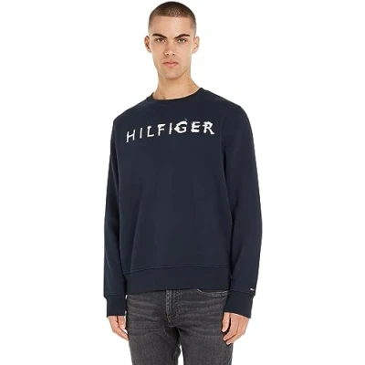 Immagine di Tommy Hilfiger INK Crewneck Felpa, Uomo, Taglia: Large, Desert sky