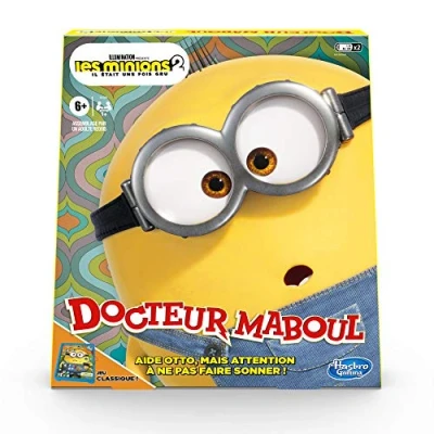Immagine di Hasbro Gaming Dottor Maboul I Minions 2: C&#039;era Una Volta Gru, Gioco per Bambini, Multicolore, E9388101