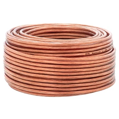 Immagine di cavo per altoparlante 30m (Trasparente) DCSk 2x4mm² in rame OFC HiFi/Audio 99,99% con isolamento