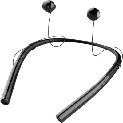 Immagine di Tie Studio TQ14 Sport Cuffie In Ear Bluetooth Nero archetto da collo, Resistente al sudore, regolazione del volume