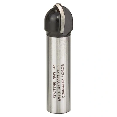 Immagine di Bosch Accessories 2608628472 Fresa per filetti cavi Lunghezza 54 mm Dimensione, Ø 16 Diametro albero 12