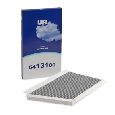 Immagine di UFI Filters, Filtro Abitacolo ai Carboni Attivi 54.131.00, per Ricambio, Adatto a Auto, Applicabile su Diversi Modelli di Mercedes Benz Classe C, CLC e CLK