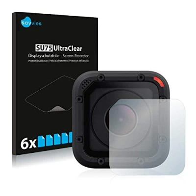 Immagine di savvies (6 Pezzi Pellicola Protettiva per GoPro Hero Session Protezione Schermo Trasparente