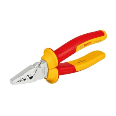 Immagine di Bosch Professional Pinze per crimpatura VDE 180 mm (intervallo di da 0,25 mm² a 16 mm², certificate fino 1.000 V)