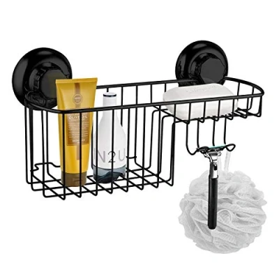 Immagine di MaxHold Sistema di Vuoto Cestello Multi funzionale Combo Nessuna perforazione Acciaio Inossidabile Ruggine Utilizzabile in Bagno e Cucina