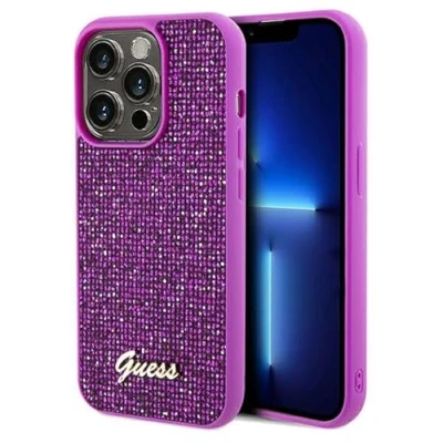 Immagine di GUESS GUHCP14LPMSDGSF Custodia rigida per iPhone 14 Pro 6.1&quot;, colore: Fucsia