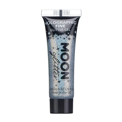 Immagine di Glitter Olografico Gel Per Viso e Corpo by Moon 12ml Argento Pittura