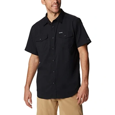 Immagine di Columbia Utilizer II, Camicia a Maniche Corte Tinta Unita, Uomo