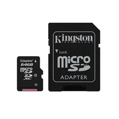 Immagine di Acce2S Scheda di Memoria da 64 GB, Classe 10, Compatibile con Huawei, P8, Micro SD HC e Adattatore Integrato