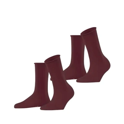 Immagine di Esprit Basic PURE 2PACK UNI Calze, Donna, Taglia: 39 42, Shadow red