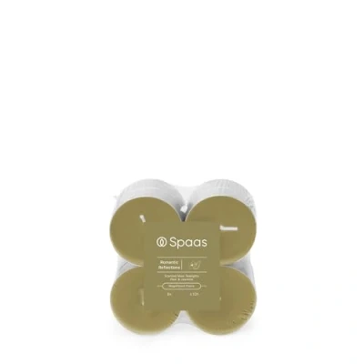 Immagine di Spaas Lumini profumati maxi, confezione da 8 pezzi, 10 ore Romantic Reflections