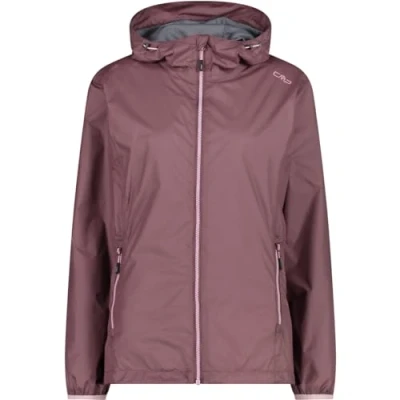 Immagine di CMP Giacca da pioggia donna con cappuccio fisso, Plum, 44