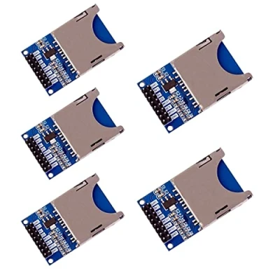 Immagine di ANGEEK 5 pezzi Modulo lettore di schede SD schermatura compatibile con Arduino ESP Raspberry Pi