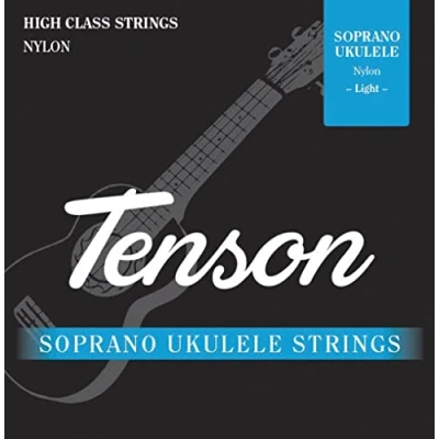 Immagine di GEWA TENSON 022 .032 Set di corde per ukulele soprano, in nylon, colore: Nero