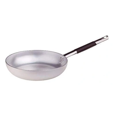 Immagine di Pentole Agnelli ALMC111BC26 Padella Svasata Alta &quot;Saltare&quot; con Manico &quot;Cool&quot;, Argento, 26 cm, 1 Pezzo