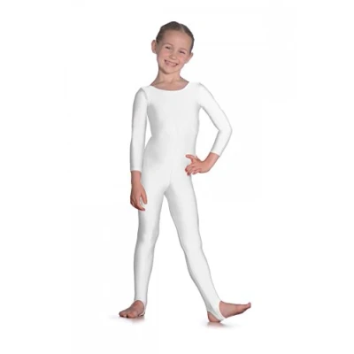 Immagine di Roch Valley Tuta a maniche lunghe in nylon/lycra, età 11 13, colore: bianco