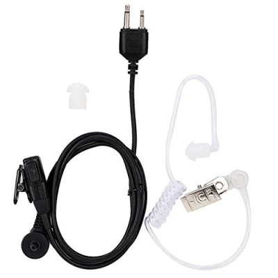 Immagine di Cuffie Walkie Talkie a 2 pin Radio bidirezionale Auricolare PTT MIC per ICOM IC F3011 / F4011 F4001 F1000 F2000 F3210D F3230D T70A V80 F3G F4G F11S F14 F14S F21 F24 /F24S e