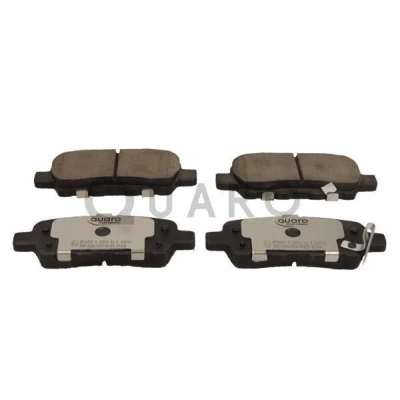 Immagine di QUARO QP7685C Kit pastiglie freno Assale posteriore con segnalatore acustico usura NISSAN: Qashqai 2, / Qashqai+2 I, Juke, RENAULT: Koleos I