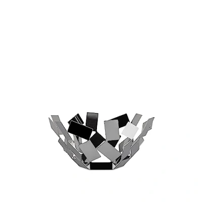Immagine di Alessi La Stanza dello Scirocco Fruttiera, Acciaio Inossidabile, Argento, 27.3x12.7x27.3 cm