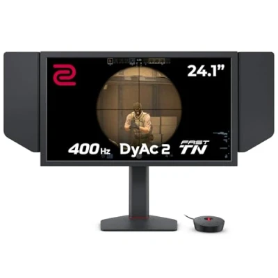Immagine di BenQ Zowie XL2566X+ Monitor 24.1&quot; da gaming per eSport Fast TN a 400Hz, Fluidità di movimento con DyAc2, 1080p, XL Setting to Share modalità gioco automatica, Pannelli privacy, Altezza regolabile