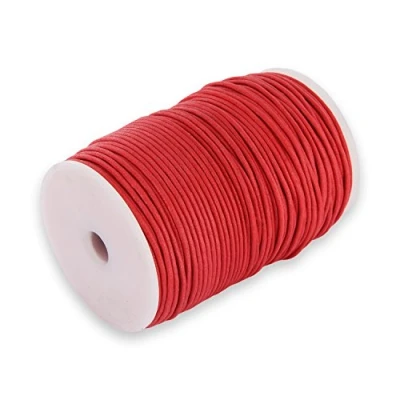 Immagine di Auroris 100 m, Rotolo di Nastro in Cotone, Circa 1 mm, Rosso