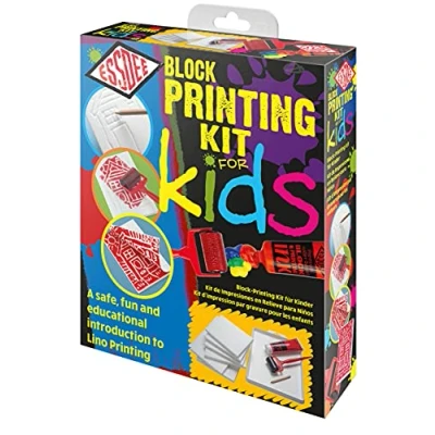 Immagine di Essdee P6 K4K Block Printing Kit per Bambini