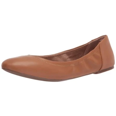 Immagine di Amazon Essentials Ballerine Belice Donna, Cammello, 39.5 EU