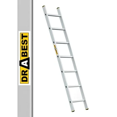 Immagine di DRABEST SCALETTE SERIE PRO 1x7 Scala Multiuso Pressopiegata in Alluminio 150kg Scaletta Pieghevole 40x192x5cm