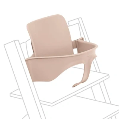 Immagine di Tripp Trapp Baby Set 2 di Stokke, Serene Pink Versione 2024 Per 6 36 mesi Trasforma la Sedia in un comodo Seggiolone