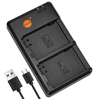 Immagine di DSTE LC E8 Batteria USB Dual Quick Caricatore Compatibile per LP E8,EOS 550D,600D,650D,700D,Kiss X4,Kiss X5,Kiss X6i,X7i,Rebel T2i,T3i,T4i,T5i