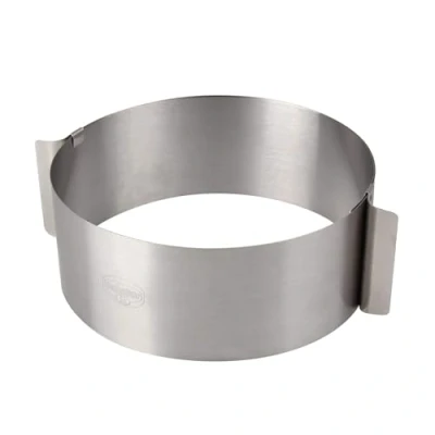 Immagine di Dr. Oetker Varino Anello per Torta 16 30 cm, Acciaio Inossidabile, Argento, cm