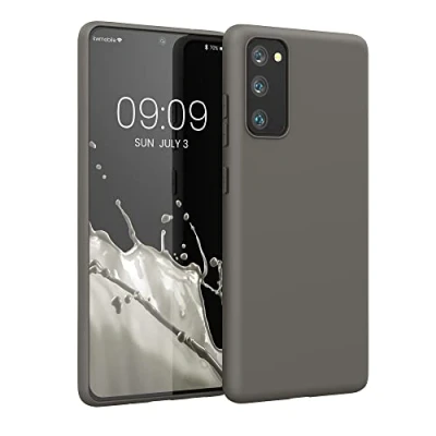 Immagine di kwmobile Custodia Compatibile con Samsung Galaxy S20 FE Cover Back Case per Smartphone in Silicone TPU Protezione Gommata stone dust
