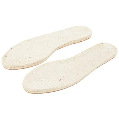 Immagine di Prym Espadrille in Tessuto con Base Gomma, Suola da Cucito, Paglia e Iuta, Colore: Naturale, Misura UK 7/EU 41, 1 Paio