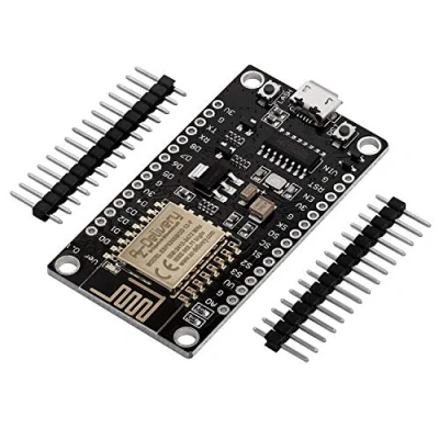 Immagine di AZDelivery NodeMCU ESP8266 ESP 12F WiFi Lolin V3 Scheda di Sviluppo con CH340, versione non saldata compatibile Arduino incluso un E Book!