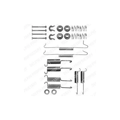 Immagine di DELPHI LY1151 Kit accessori, Ganasce freno VOLKSWAGEN: TRANSPORTER 3 Bus, 3, Kasten