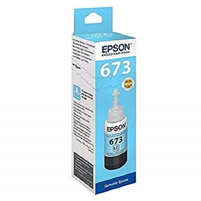 Immagine di Epson T6735 Getto d&#039;inchiostro, cartuccia originale con la capacità di 70 ml, colore ciano chiaro., One size