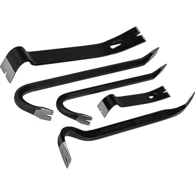 Immagine di Roughneck ROU64961 Ultimate Set di 5 barre multiuso con barra utilità (17,8 cm e 33 cm), demolizione (30,5 38,1 cm) Gorilla (35,6 giallo nero