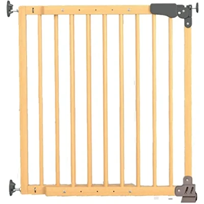 Immagine di Reer, Cancelletto Per Porte E Scale, In Legno, Rosso (holzfarben)