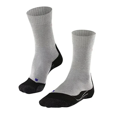 Immagine di FALKE TK2 Explore Cool M SO lyocell filo funzionale spessi antivesciche 1 paio, Calzini da escursionismo Uomo, Grigio (Light Grey 3403), 42 43