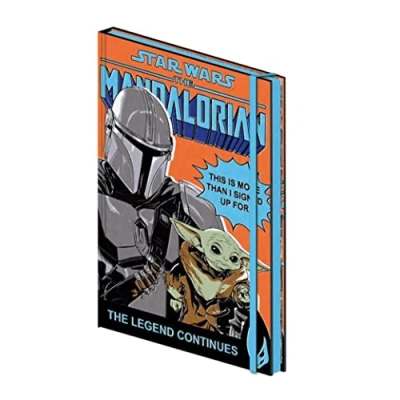 Immagine di Pyramid International Taccuino Star Wars The Mandalorian (More Than I Signed Up For Design), blocco A5 con pagine a righe, regalo di per uomini e donne Merchandise ufficiale