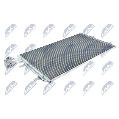 Immagine di NTY CCS VV 010 Condensatore senza essiccatore Alluminio 660mm VOLVO: V50, C30